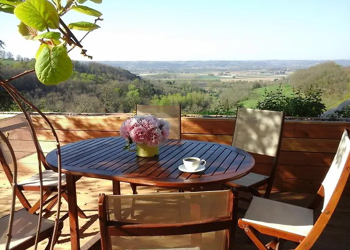 Oda ve Kahvaltı Les Terrasses De Bessou Clermont-Dessous